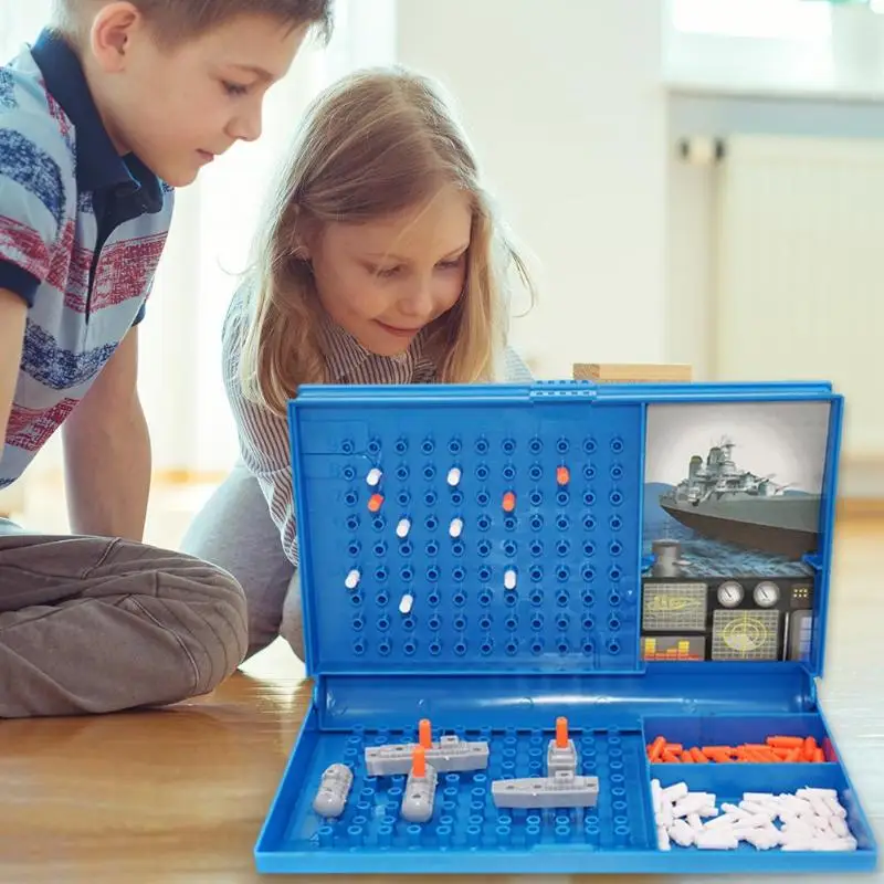 

Sea Battle Ships Strategy Board Game Toys Assistant Growth Cognition Family Parent Child Interactive Party Decompression Toys