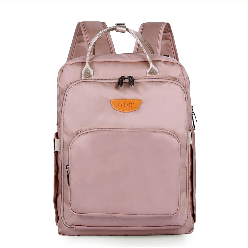 

Diaper Baby Mommy Maternal Handbag Tide Backpack Multifunction High Capacity Fashion Leisure Shoulder Expectant portable Napp