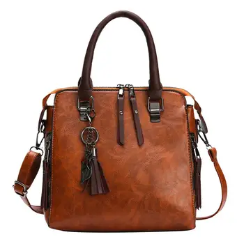 

Vintage Cat Tassel Luxury Handbag Women Bags Double Zipper Crossbody Bags Shoulder Bag Casual Shell Tote Ladie Bolsas Mujer