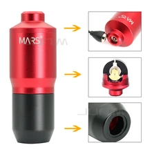 Роторная Татуировка короткая ручка профессиональная машина Электрический сильный Мощный мотор тихий картридж для Liner& Shader