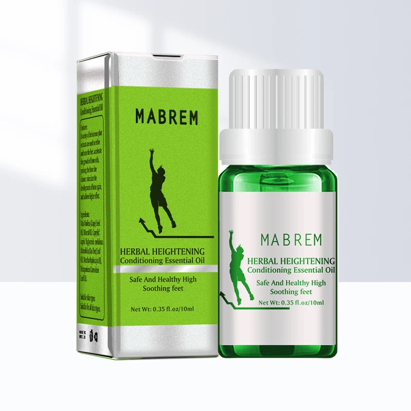 MABREM Herbal Growth Enhancement Oil Conditioning Body Grow Taller Increase Height Soothing Foot Health Promot Bone Growth Oil