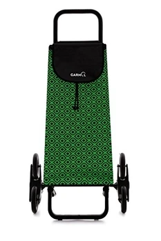 

Garmol 218 G3 X 3 Foro C660 Carrello da Spesa Arriva Scale 3 x 3, Tessuto, Verde Erba, 50 x 39 x 102 cm