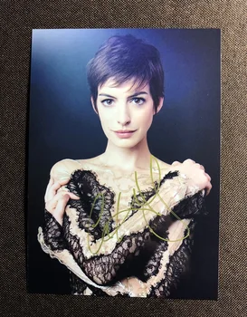 

hand signed Anne Hathaway autographed photo 5*7 autograph in ink 112019P1