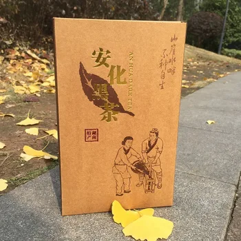 

2017 Hunan Jin Hua Fu Zhuan Cha Golden Flower Fu Brick Tea Black Tea for Heatstroke Prevention and Clear Heat