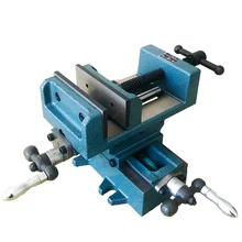 Сверлильный станок прецизионный крест плоскогубцы 4 дюйма крестовые тиски светильники влево и вправо перемещение тиски