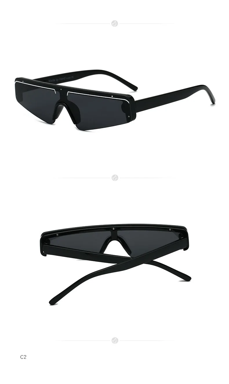 GIFANSEE бескаркасные кошачий глаз мужские солнцезащитные очки для женщин роскошный бренд очки винтажный дизайн Gafas Oculos uv400