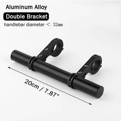 Cycling Handlebar Extension Mount with USB for Bikes and Scooters (Battery Not Included) (B - Basic Model)