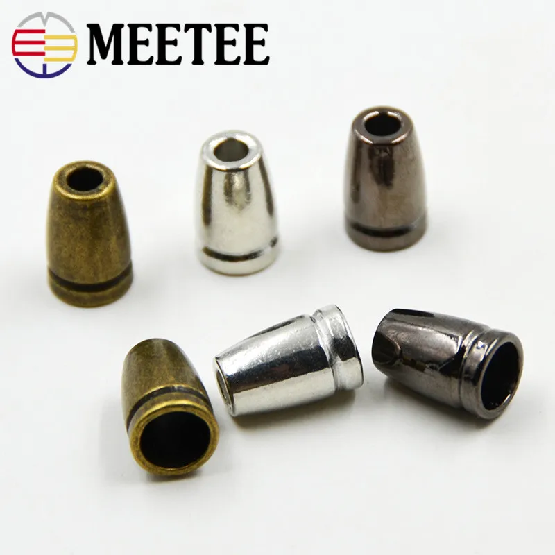 Meetee 20 шт. металлический колокольчик висячая Веревка Diy декоративные пряжки шнуры