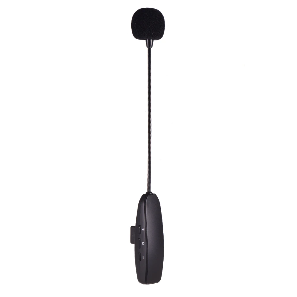 Portable 2.4G Wireless Microphone Mic System with Headset Microphone+ 3.5mm Plug Receiver Built-in Rechargeable Battery