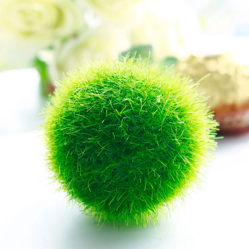 Artificial Green Grass Ball DIY Plant Yard Garden Home Party Decor Make Your Parties And Wedding More Elegant And Attractive
