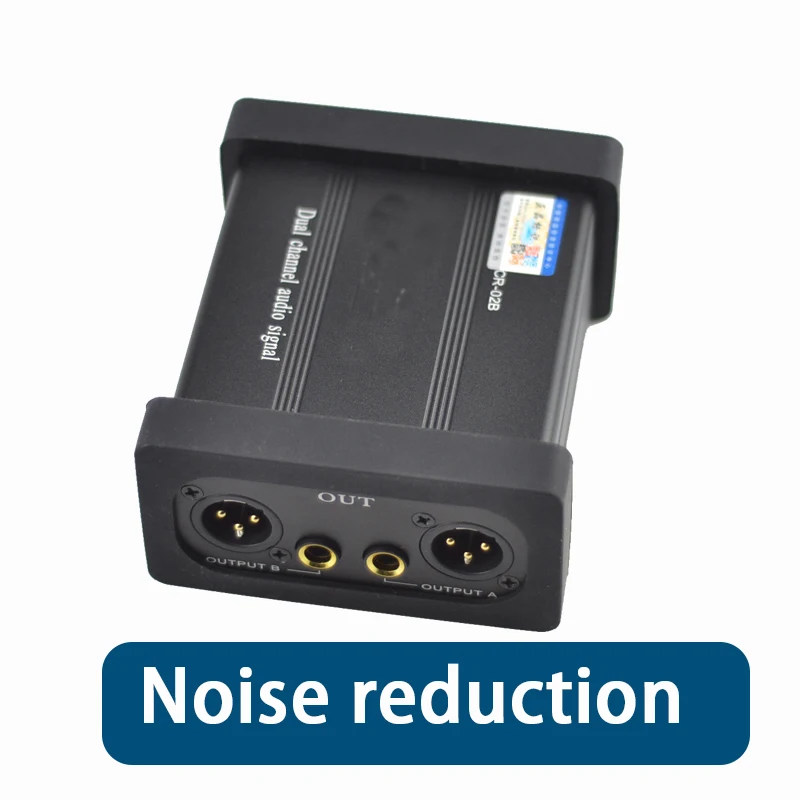 Audio isolator cabl Reduce current noise reduction elimination anti interference converter for dj mixer xlr trs jack Mic cable