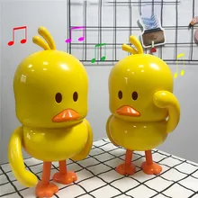 Электрический танец Желтая утка дети для раннего развития музыкальные игрушки подарки zabawki dla dzieci brinquedos#3J29