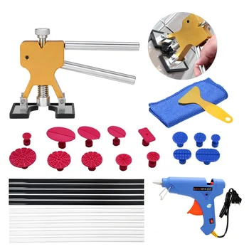 

29pcs Paintless Dent Repair Tool Paintless Dent Removal Repair Tool Dent Lifter Glue Tab Hail Glue Gun Tools