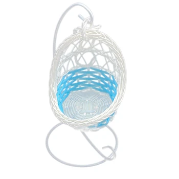 

Swing Nest Cages Hanging Bed Hamster Hammock Iron Garden Decorative Parrot Basket Small Pet Cradle Weaving Nest Hanging Bed