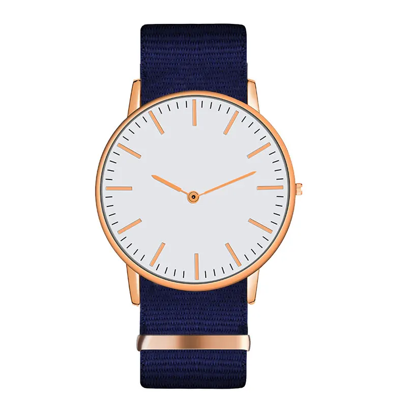 

2019 Luxury High Quality Design Golden Monochrome Strap Watch For Woman