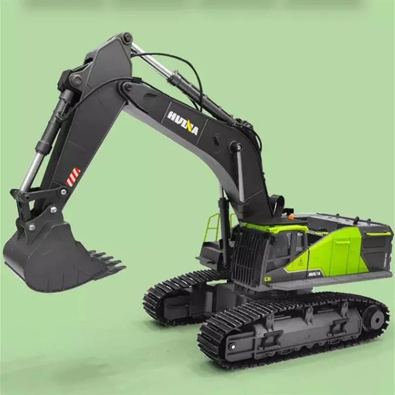 64CM Large RC Excavator 1:14 RC Alloy Excavator Remote Control Engineering Vehicle Remote Control Truck With Light Sound Vehical 3