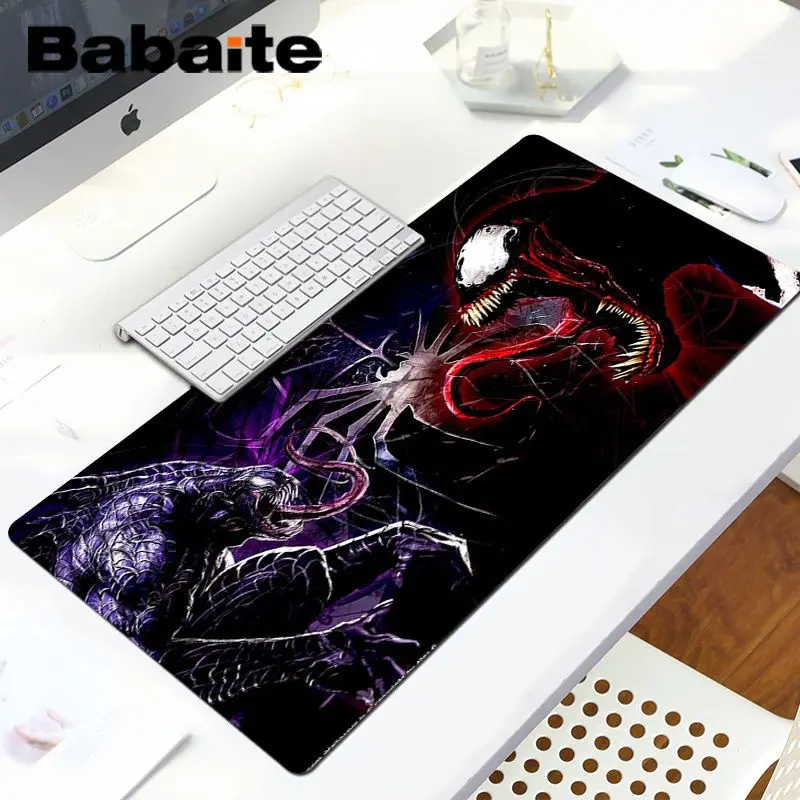 LockEdge 30X90cm Babaite крутой Бэтмен Marvel Venom DIY Дизайн Шаблон коврик для игровой мыши ноутбук игровой Lockedge мыши коврик для мыши игровой коврик для мыши - Цвет: LockEdge 30X90cm
