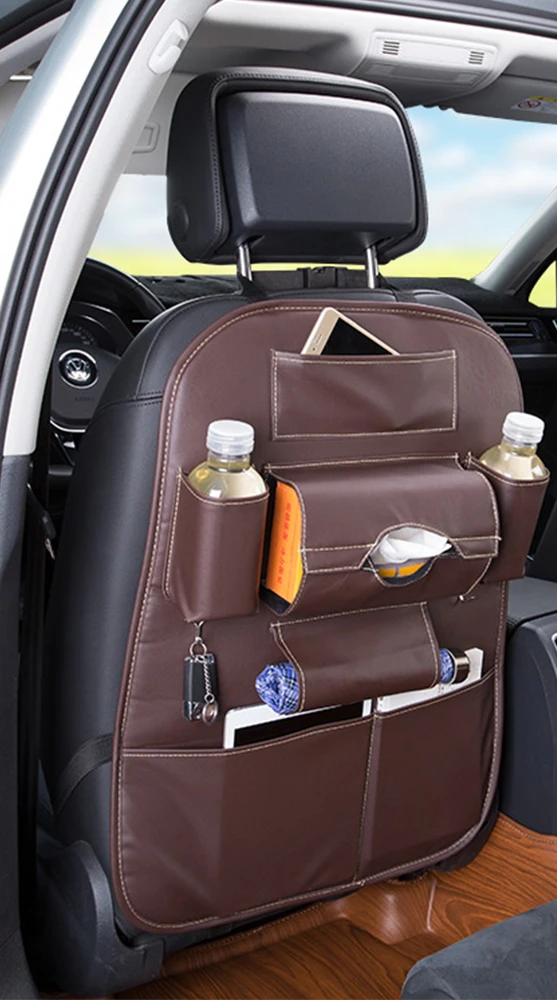 Car Accessories Auto Seat Backrest Multi-Bag Insulated Storage Bag Organizer 