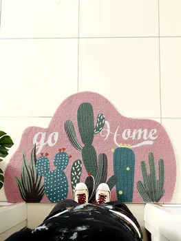 

Personalized Funny Doormat for Entrance Door Outdoor Nordic Kitchen Door Mat Carpet Welcome Home Alfombra Home Decor AE50MD