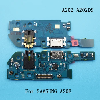 

10pcs/lot USB Charging Port Dock Plug Flex Cable Tail Plug Connector Small Board Replacement For Samsung A20E/A202 A202DS