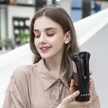 Автоматическая Плойка для волос, волшебная Плойка для завивки волос с ЖК-дисплеем, щипцы для укладки волос, волнистый стайлер для волос, керамический нагрев, анти-завивка, бигуди