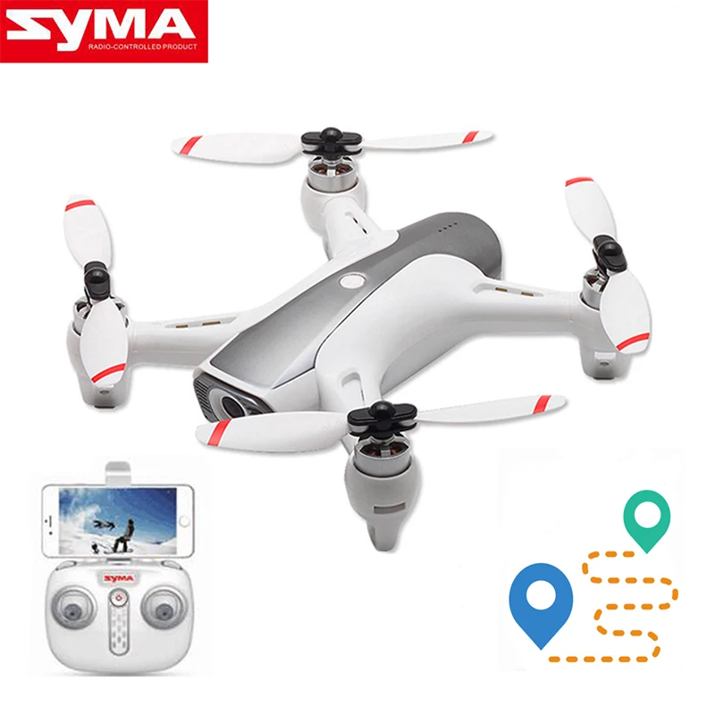 

SYMA W1 GPS Drone With 1080P HD Camera RC Drone 5G WiFi FPV Adjustable Following Me Mode Gestures Quadcopter Drones vs F11 XS812