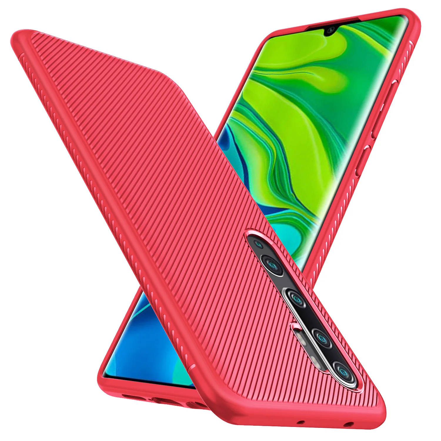 JOOKI противоударный силиконовый чехол из углеродного волокна для Xiao mi Red mi Note 10 ультратонкий мужской кожаный чехол для Xiaomi mi CC9 Pro Роскошный чехол