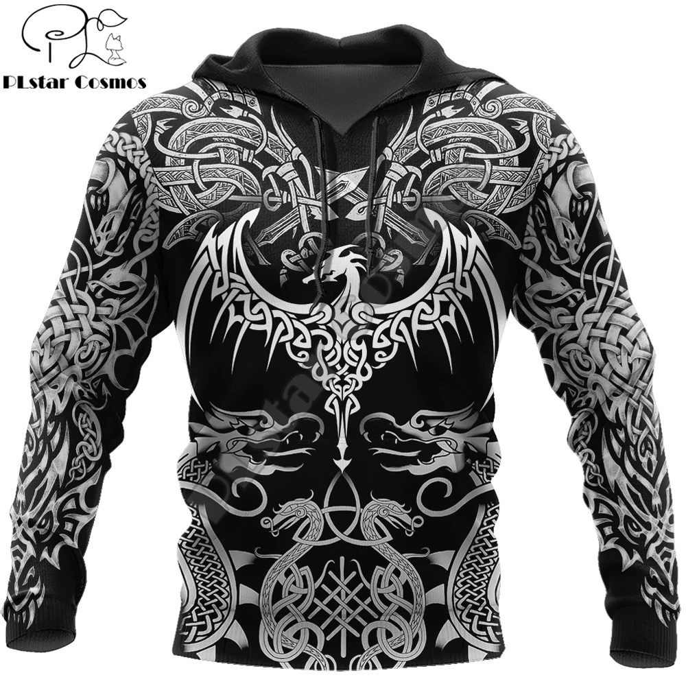 Armor Dragon Tattoo Art 3D Printed Unisex Deluxe Hoodie Men Sweatshirt Streetwear Zip Pullover Casual Jacket Tracksuit KJ0281