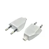 4mm Pin European EU DIY Rewireable Power Plug White Color Euro Male Detachable Plug ► Photo 3/3
