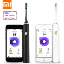 Xiaomi Mijia SOOCAS X3 звуковая электрическая зубная щетка для ультра звукового автоматического обновления заряжаемая для взрослых Поддержка Водонепроницаемый IPX7