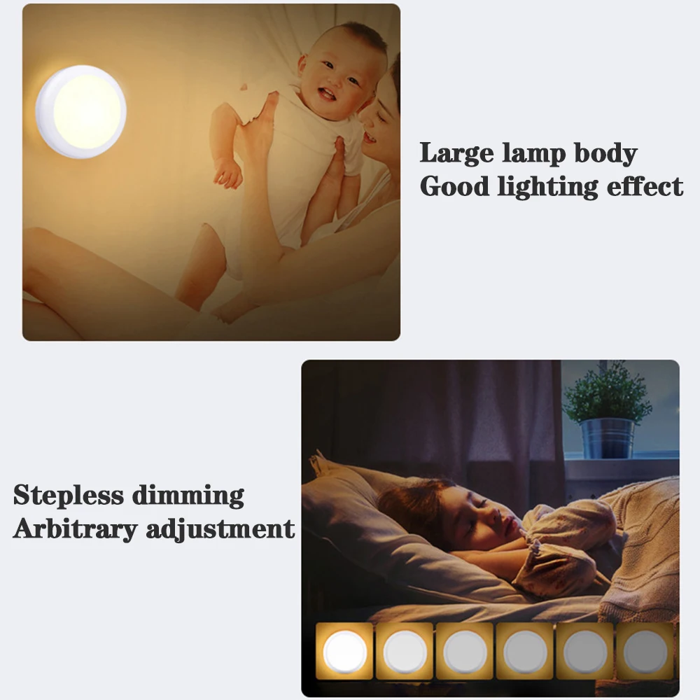 LED skříň lehký RGB puk lampa daleký ovládání baterie napájené stmívatelné kuchyň pod skříň skříni lehký nightlight vícebarevná