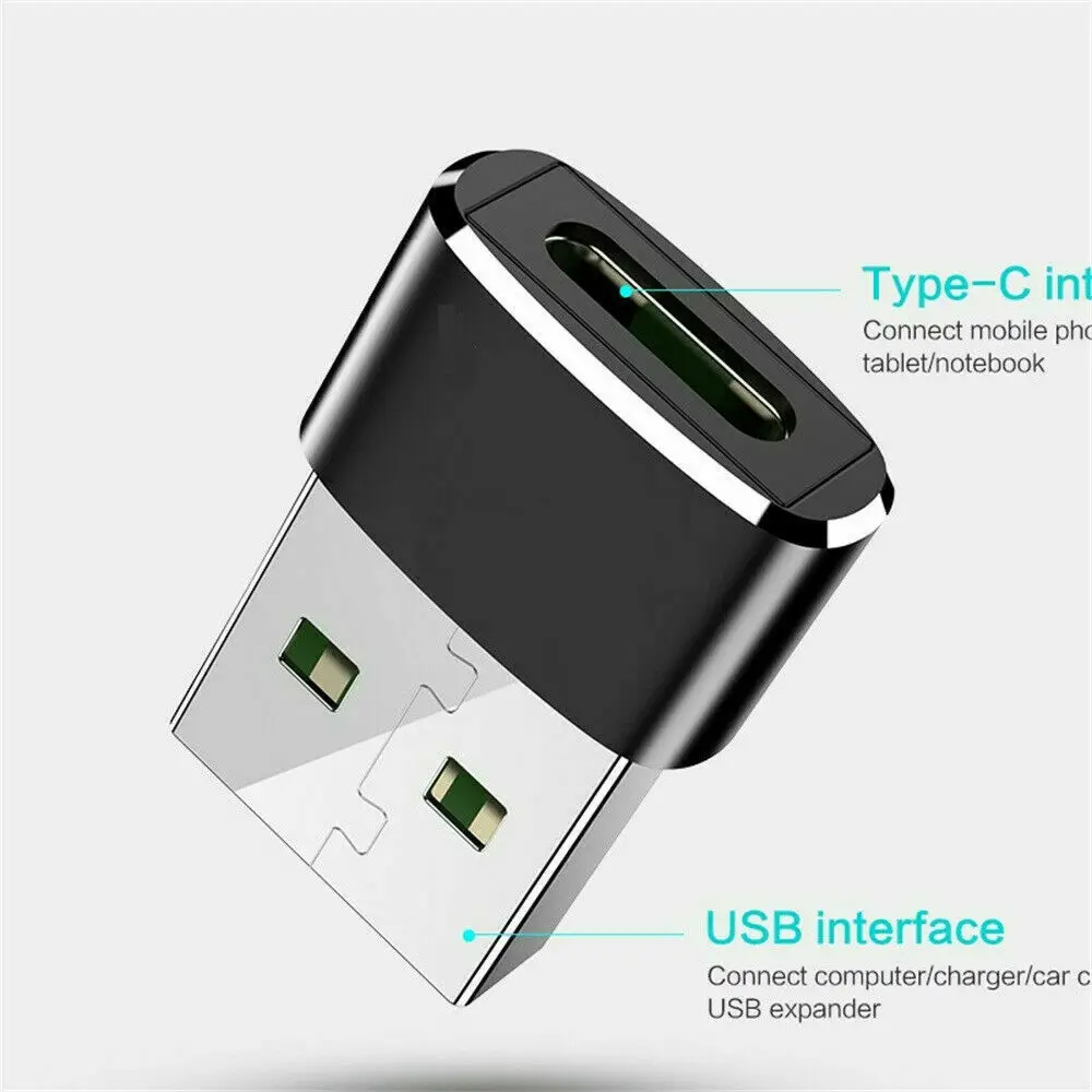 USB Male to USB Type C Female OTG Adapter Converter Type-c Cable Adapter For MacBook with USB-C port Connector Data Charger