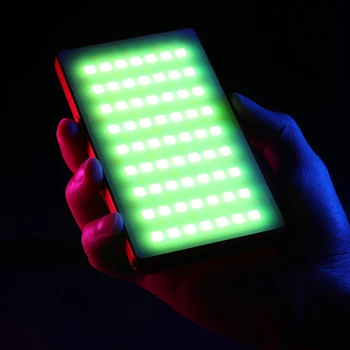 

Rechargeable LED Video Light RGB Color Studio Photography 2500K 8500K Dimmable