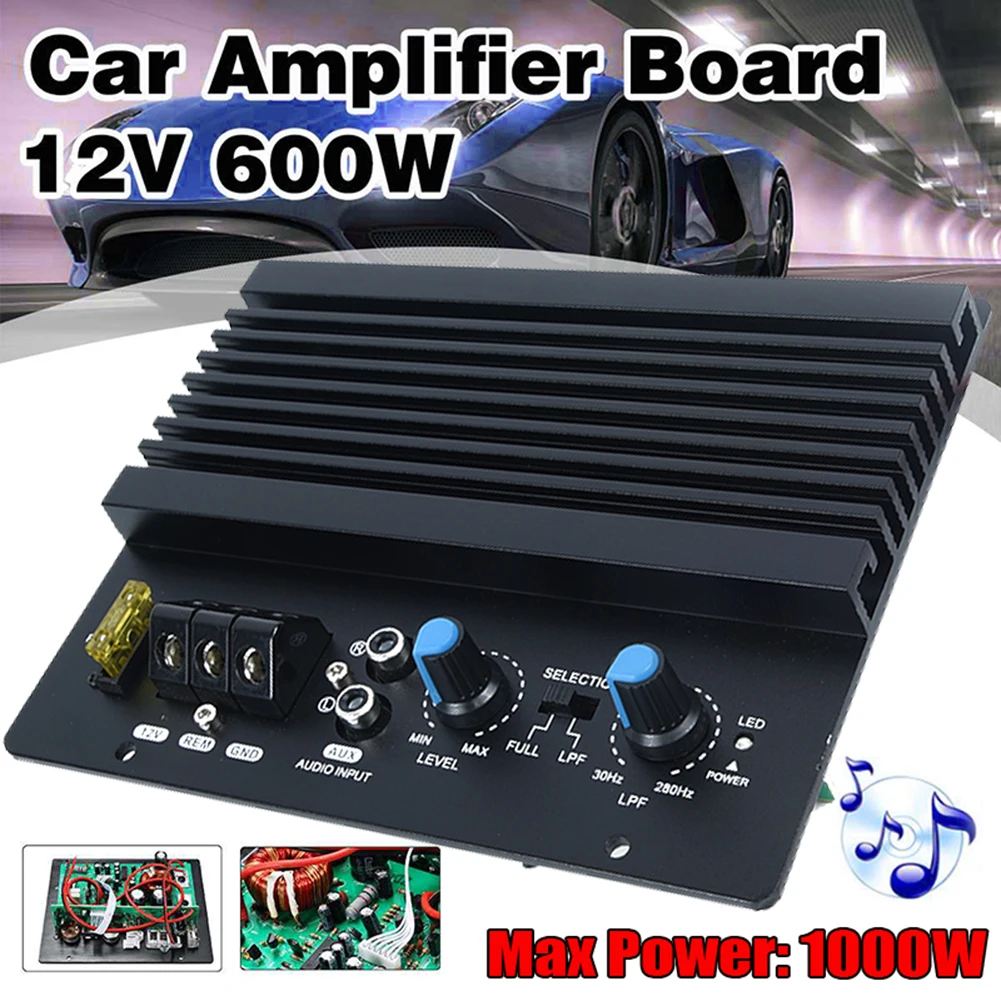 1000W Mono Car Audio High Power Amplifier Amp Board Powerful Bass Subwoofer 12V Brand New And High Quality|Stereo Amplifiers| - AliExpress