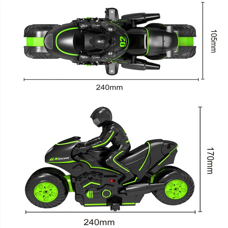 Remote Control Motorcycle Boy Drift Car 2.4G Electric Sidewalk Stunt Car 360 Degree Rotating High-speed Remote Control Car Toy 5 Remote Control Motorcycle Boy Drift Car 2.4G Electric Sidewalk Stunt Car 360 Degree Rotating High-speed Remote Control Car Toy 5