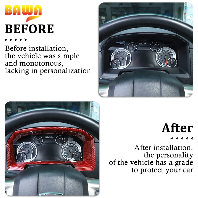 Couverture De Console Centrale Automobile En Fibre De Carbone Pour Dodge RAM 1500 2011 2017 Garniture De Décoration Intérieure Du 22,43 € | DHgate