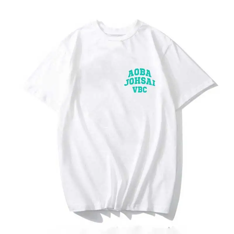 En oferta Tee Aoba Johsai VBC uniforme T camisa de los hombres Kawaii Tops de verano de dibujos animados de Karate gráfico Tees Tee camisa Unisex Harajuku camisa hombre kjQlMqLLz1J