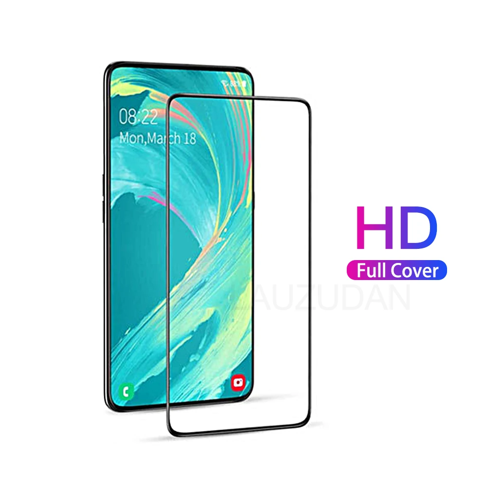 Screen Protector for Samsung A51 A71 A50 A70 All Glue Tempered Glass for Samsung A10 A20 A30 A40 A60 M10 M20 Full Cover Glass 