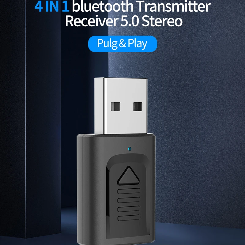 Беспроводной мини USB Bluetooth ключ компьютерный приемник адаптер Аксессуары USB адаптер Bluetooth 5,0 4 в 1 высокая скорость для ПК Xbox