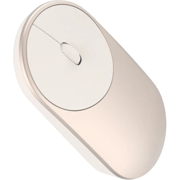 Мышь Xiaomi Mi Portable Mouse золотистый оптическая(1200dpi) беспроводная BT для ноутбука(2but