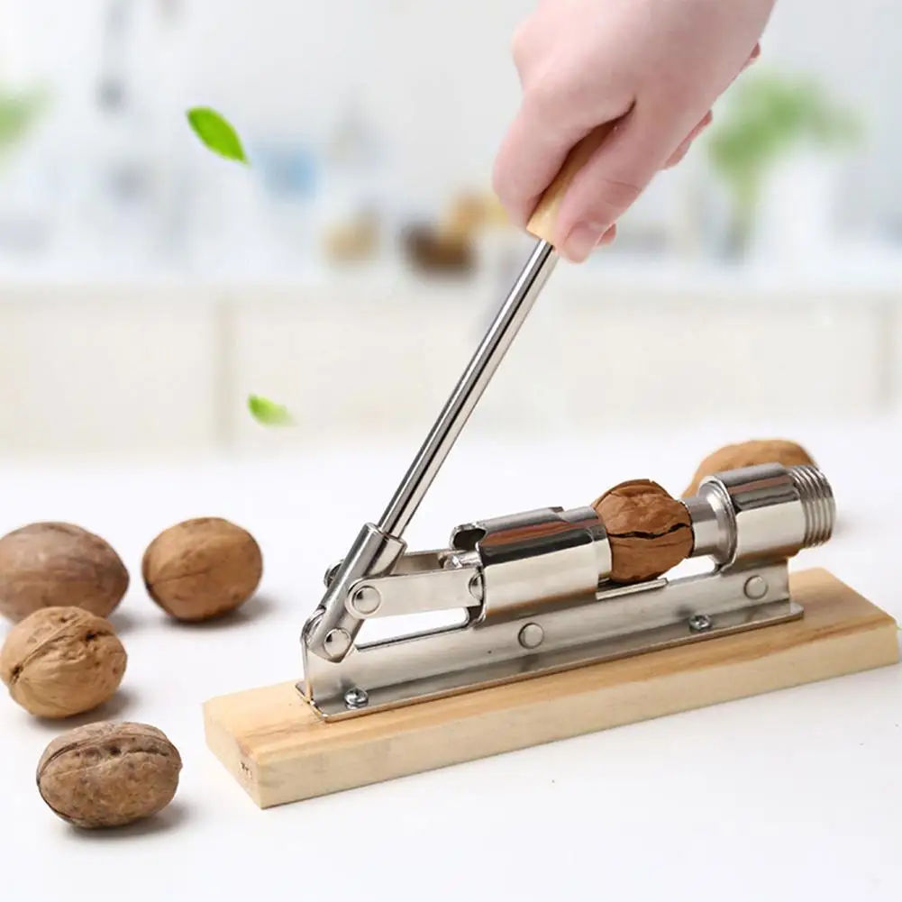 

The New Design Squirrel Shape Almond Nut Pecan Nutcracker Walnut Opener Sheller Kitchen Tool Hazelnut Walnut Pliers Sheller Clip