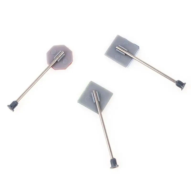 14pcs/set 1/87 Scale Model Mini Signs Building Sand Table Model Accessories Micro Landscape Decoration Road Sign 4