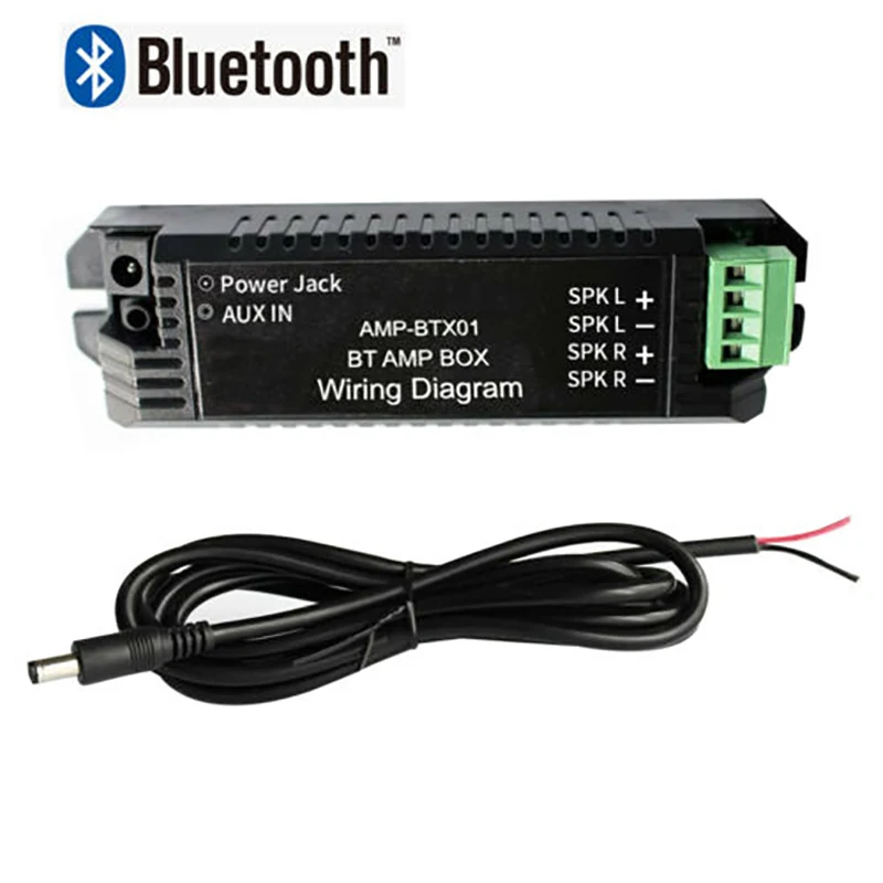 Herdio Bluetooth и Aux мини-усилитель для дома ванной стены динамики наружные колонки