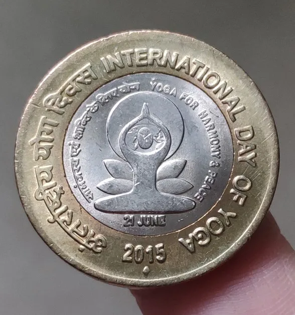 

27mm India 2015 ,100% Real Genuine Comemorative Coin,Original Collection