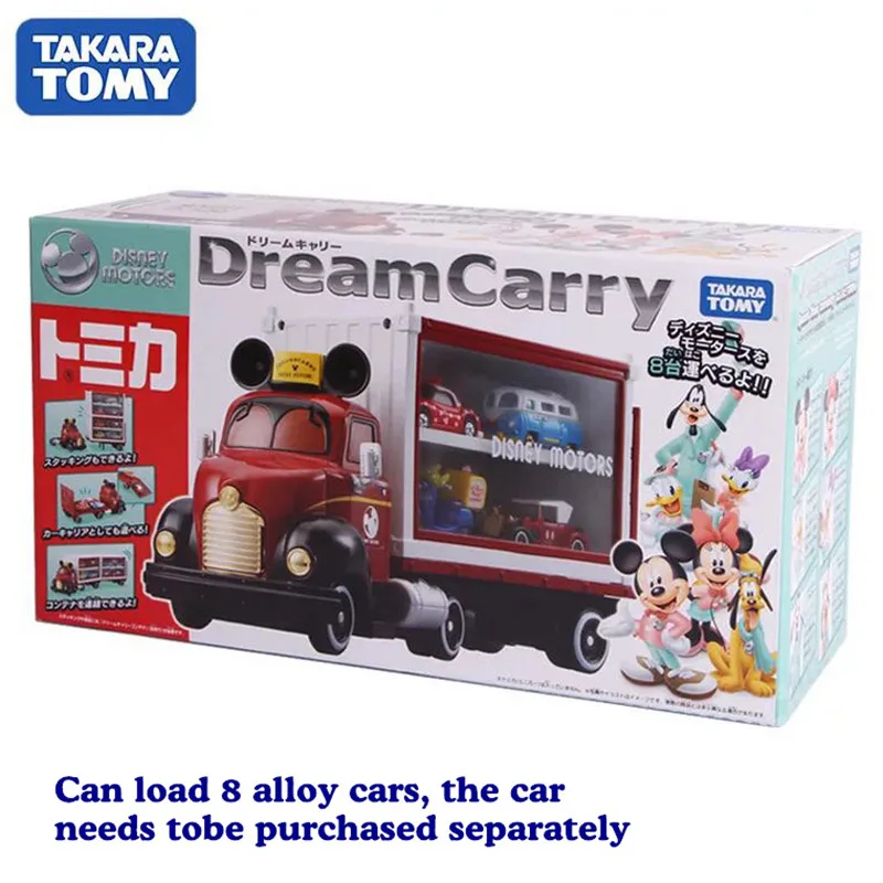 Takara Tomy disney Motor Dream Truck Trailer Can Store литой автомобиль