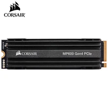 CORSAIR Force Series MP600 NVMe SSD PCIe Gen 4,0X4 M.2 SSD 1 ТБ 2 ТБ твердотельный накопитель для хранения 4950 МБ/с. M.2 2280 SSD