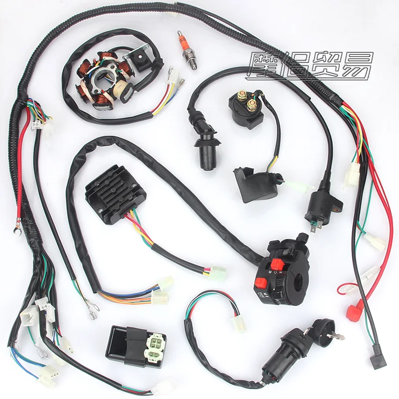 125cc 150cc 200cc 250cc Электроника ATV QUAD Zongshen Lifan Ducar Razor CDI электропроводка