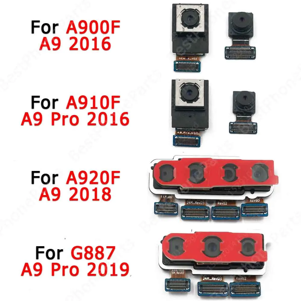 Fotocamera Anteriore Posteriore Per Samsung Galaxy A9 Pro 2016 2018 2019 A900 A910 A920 G887 Modulo Fotocamera Posteriore Selfie Frontale Frontale