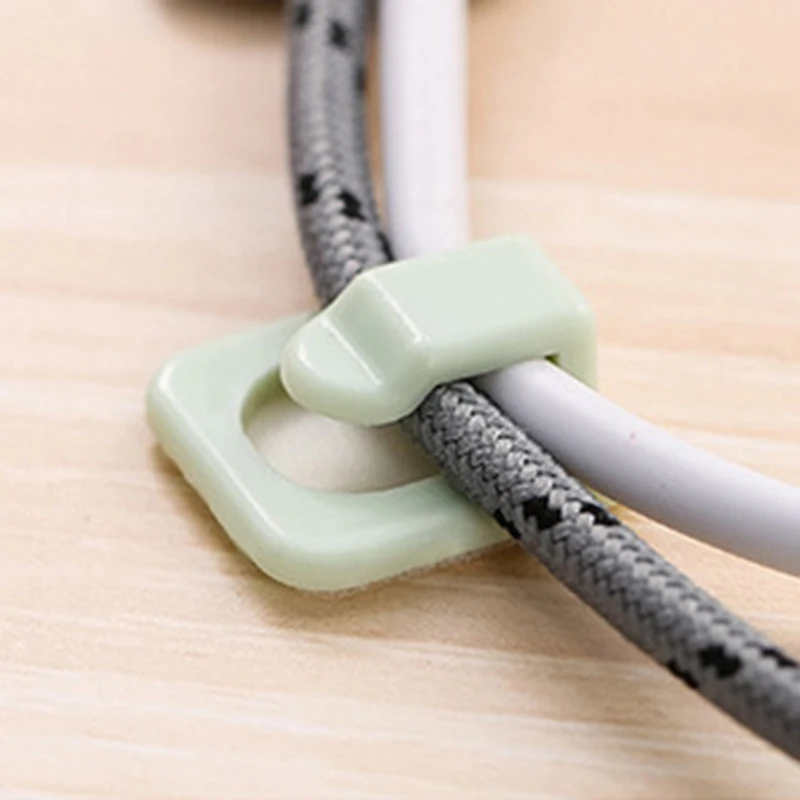 Автомобильный зажим для проводов, USB кабель, 18 шт., стикер, фиксированный зажим, зажимы, застежка для зарядного устройства, фиксатор, авто аксессуары, держатель для автомобиля