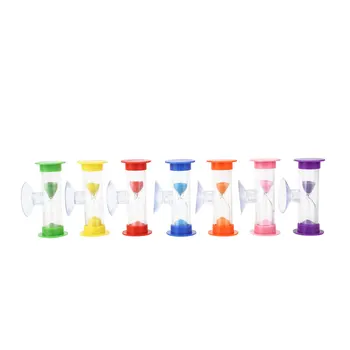 

Sand Clock ABS Gadget Toy Accessories Shower Timer Colorful with Sucker Home Bathroom Hourglass Bathing Tool